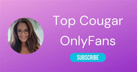 Top 10 Cougar OnlyFans Models to Follow [year] .